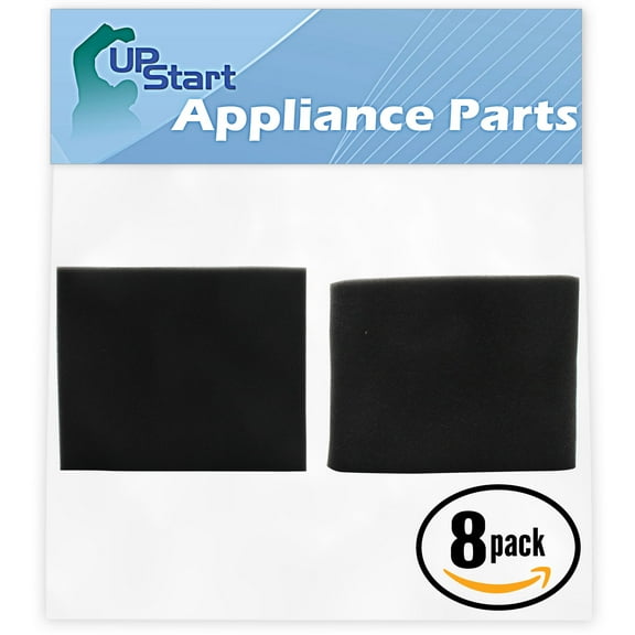 8-Pack Replacement Bissell Lift Off Bagless 3750 Upper Tank and Pre-Motor Filter - Compatible Bissell 3093 Pre Filter