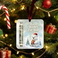 thumbnail image 6 of 2D Christmas Scenery Cash Gift Decorations, Clear Acrylic Xmas Money Holders Hanging Ornament for Christmas Tree 1Pc, 6 of 7