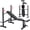 Black, variant on Home Gym Weight Bench Set 650 lbs Capacity, Adjustable Foldable Bench Press with Leg Extension Curl for Garage Apartment Strength Training