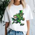 thumbnail image 3 of Leprechaun Playing Football, Patrick Day Shirt, Irish Patrick Day, St Patricks Day Tee, Shamrock Tshirt, Leprechaun Gift, Happy St Patricks Day, 3 of 5
