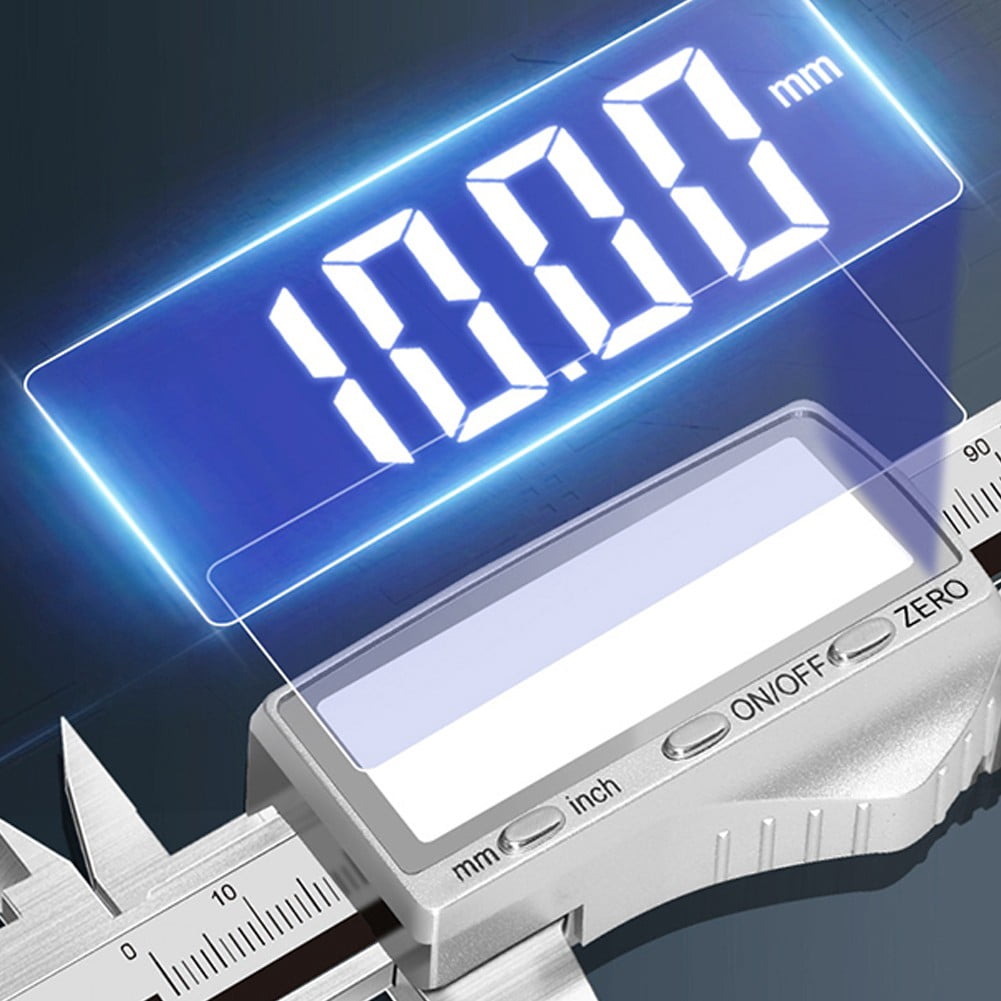 yaaqii Rechargeable Vernier Digital Caliper High for Precision Jewelry Depth Gauge