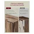 thumbnail image 3 of XC  4-Tier Open Bookshelf, Adjustable Storage Shelves, Floor Standing Unit For Modern Home Organization, 3 of 6