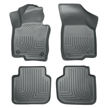 Husky Liners Front & 2nd Seat Floor Liners Fits 12-16 Volkswagen Passat
