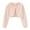 Light Pink, variant on Girls Lightweight Knit Cardigan Sweater Top Casual Round Neck Open Front Layering Shirt For Toddler Kids Spring Fall Outerwear Tween Kids Summer Soft Comfy Cute Teen Basic Tees