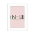 thumbnail image 1 of Dots Suit Mahjong Tiles Desktop Photo Frame Picture Display Decoration Art Painting, 1 of 3
