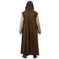 thumbnail image 2 of STAR WARS OBI-WAN KENOBI MEN’S COSTUME - Linen Tunic and Pants with Hooded Robe, 2 of 5