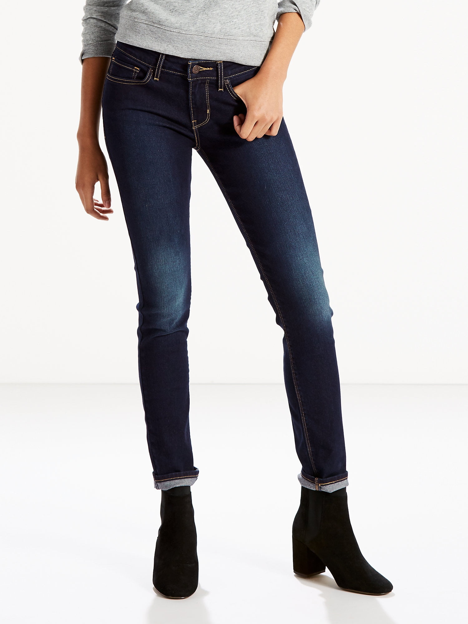 wortel erosie tussen Levi's Women's 711 Skinny Jeans - Walmart.com