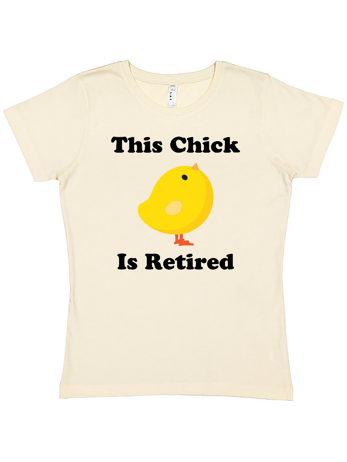 retired chick t shirt