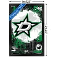 thumbnail image 3 of NHL Dallas Stars - Maximalist Logo 23 Wall Poster, 14.725" x 22.375" Framed, 3 of 5