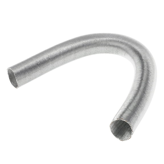 Unique Bargains 25mm Dia 50cm Car Heater Duct Pipe   Aluminum Foil Warm Air Ducting Hose for Diesel Heater Silver Tone