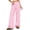 03-Pink White Plaid, variant on Womens Gingham Striped Boxer Pants | Wide Leg Elastic Waist with Pockets, Lounge Pajama Bottoms Home Daily Wear, Lightweight Breathable, Casual Summer Fall