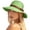 Green, variant on Beach Hat Women UPF50+ Wide Brim Foldable Straw Bucket Panama Hat Breathable Casual Jazz Sun Hat For Beach Gardening Travel