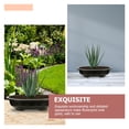thumbnail image 3 of BESTYASH 4pcs Indoor Flower Pot Large Decorative Planter Black PP For Home Furnishings, 3 of 8