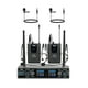 thumbnail image 1 of Sistema de micrófono inalámbrico SGPRO D-332BB con 2 Bodypacks, 1 of 6