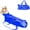 Blue, variant on HQREA Cat Grooming Restraint Bag, Pet Foldable Anti-Bite Travel Carrier for Cutting Nails