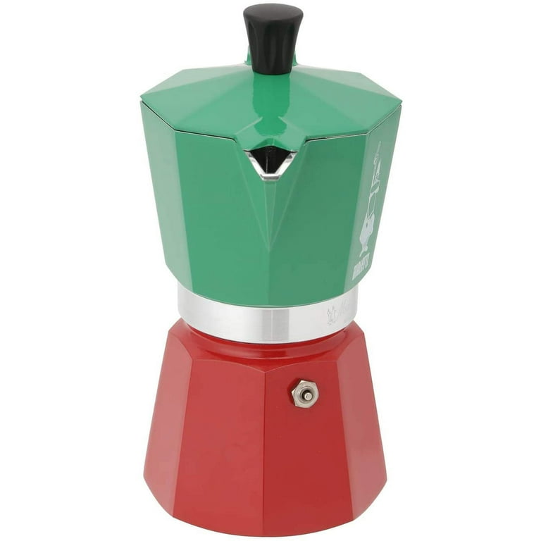 Bialetti Moka Express 3 Cups (Italia- Multicolor): Made in Italy