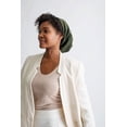 thumbnail image 5 of Grace Eleyae Adjustable Slap | Satin-Lined Cap - Olive, 5 of 5