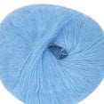 thumbnail image 2 of Kearding Hilo para tejer bufanda, 25g/bola, fino suave, de felpa, hilo de ganchillo, costura, hilo de ganchillo, costura DIY, hilo para chal de Tela de costura y artesanía ocho, 2 of 6