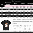 thumbnail image 3 of xaweyi Kids Halloween Cute Ghost T Shirt Short Sleeve Crew Neck Girls Graphic Holiday Top,Sizes 7-8 Years, 3 of 5