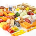 thumbnail image 3 of Juguetes de comida para desayuno para niños, masa frita realista, bollos al vapor, patatas fritas, fideos, juguetes infantiles, 3 of 4