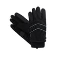 thumbnail image 2 of Isotoner Women's Weather Resistant Storm Cuff Gloves, Black, S/M, 2 of 4