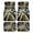 Forest Canopy View, variant on 4-Piece Car Floor Mats Set, Forest Fox Character Crystal Velvet Automotive Front & Rear Floor Liners, Universal Fit for Car, Truck, SUV