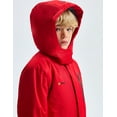 thumbnail image 5 of GEMYSE Boy's Waterproof Ski Snow Jacket Hooded Fleece Windproof Winter Jacket (Oriental Red,8), 5 of 5