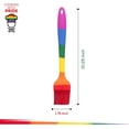 thumbnail image 3 of UYGDUY-Cooking With Pride Non-Stick Pastry Brush, Heat-Safe Silicone With Iron Core, 8.5-Inch, 3 of 4