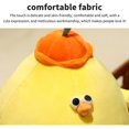 thumbnail image 6 of Gqtwoy Spooky Pumpkin Doo-doo Chicken Doll - Cute Yellow Pillow Toy for Girls, Perfect Halloween Gift and Bed Companion, 6 of 7