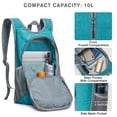 thumbnail image 3 of Mochila de Senderismo G4Free 10L Ligera Plegable Impermeable, 3 of 7