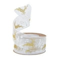thumbnail image 2 of Christmas Ribbon DIY Crafts Cute Multipurpose Gift Ribbon 20m Christmas Pattern White, 2 of 9