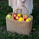 thumbnail image 4 of Weaving Basket Market Basket Woven Shopping Basket Straw Grocery Basket, 4 of 4