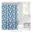 thumbnail image 4 of Cortina de Baño Home Creations HCRE CORTINA P GOTAS Gotas Azules 180x180 cm, 4 of 4