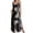 Black, variant on Nightgown for Women Loose Sleepwear V Neck Pajama Dress Soft Nightshirt Sleeveless Nightdress Chemise Blue S
