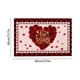 thumbnail image 3 of Valentines's Day Heart-shaped Entrance Mat Romantic Welcome Doormat Non-slipss Rug Suitable For Bathroom And Home Front Door Decoration 23.6x15.7 Inches, 3 of 6