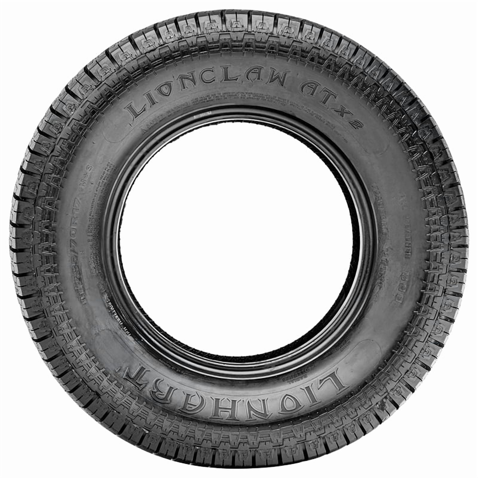 Set of 4 Lionhart Lionclaw ATX2 275/55R20 113T Tires All Terrain On/Off Road Truck SUV LHSTATX2055010 / 275/55/20 / 2755520 Fits: 2014-18 Chevrolet Silverado 1500 High Country, 2011-18 GMC Sierra 1500 Denali