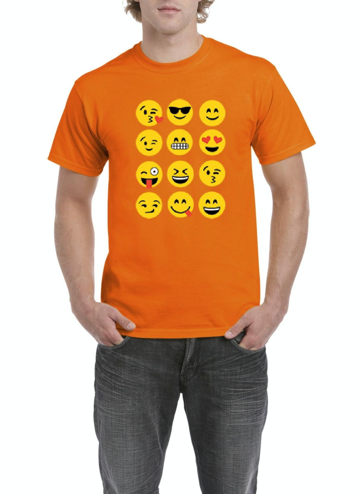 Mens Emoji Group Short Sleeve TShirt