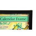 Lang "Black Contemporary" Calendar Frame