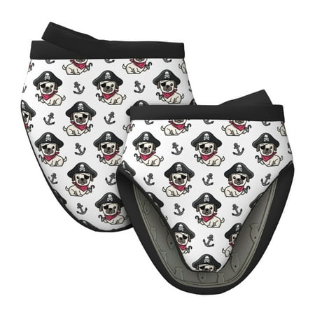 

Matuu Pirate Puppy for Non-Slip Mini Oven Soft Silicone Mitt 5.9 x5.9