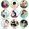 thumbnail image 4 of 2 Pack Yoga Ring Pilates Exercise Fitness Rings Magic Circle Neck Equipment Accessories for Back Shoulder Leg Arm Thigh Pain Home Workouts Gym Tools, 4 of 7
