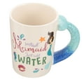 thumbnail image 5 of Raindrops Mermaid Coffee Cup Cute Coffee Cup Ceramic Coffee Mug Funny Coffee Mug for Women(400ml), 5 of 8