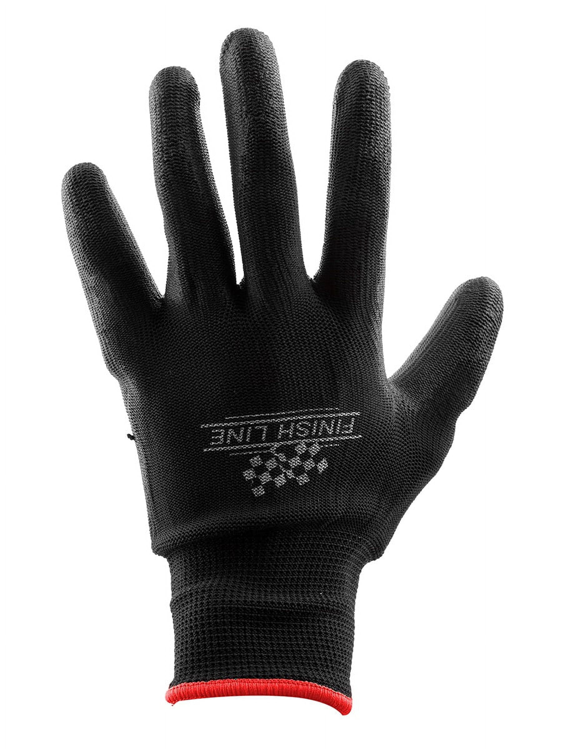 Finish Line Mechanic's Grip Gloves SM/MD With Polyurethane Coating