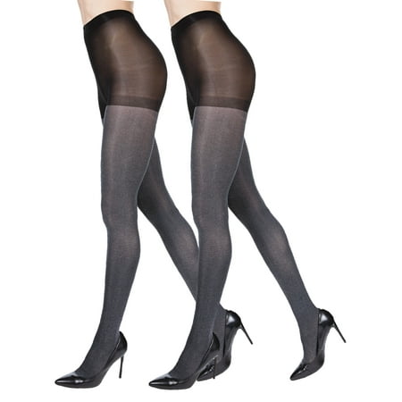 

MeMoi Softer Shade of Grey Control Top Tights 2-Pack - Mens - Male