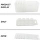thumbnail image 3 of Wax Melt Containers-8 Cavity Clear Empty Plastic Wax Melt -25 Packs Heart Shape Clamshells for Tarts Wax Melts., 3 of 5