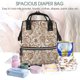 thumbnail image 5 of Easygdp Indian Paisley1 para Bolsa de Bebé de Gran Capacidad con Múltiples Bolsillos, Bolsa de Pañales para Padres, Bolsa de Viaje Organizada y Elegante, 5 of 6