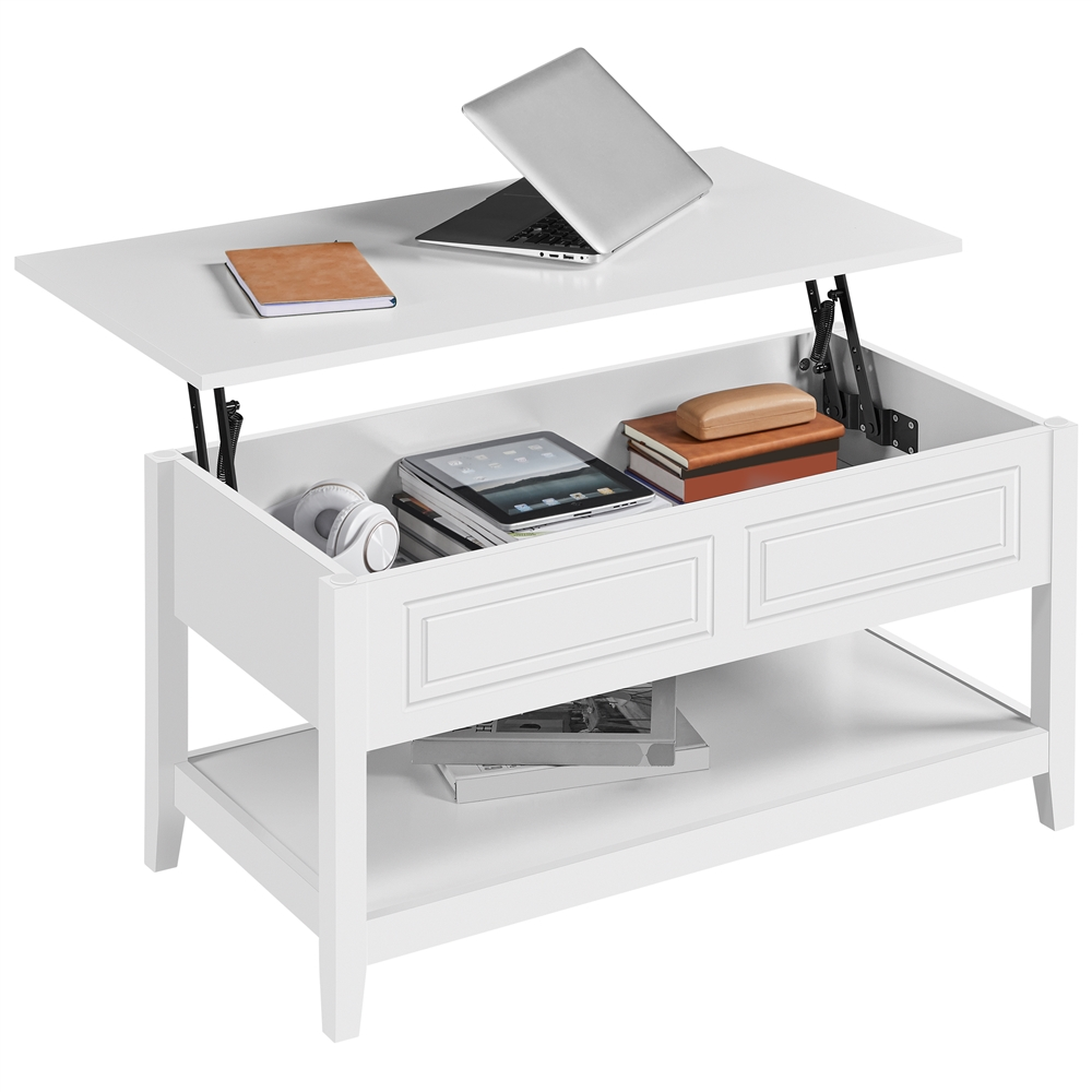 Buy SmileMart Wooden Lift Top Coffee Table with Hidden Compartment