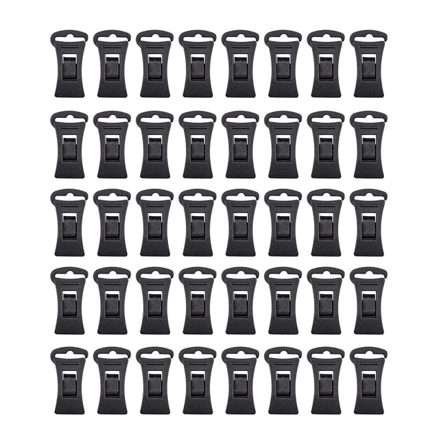 40 Soportes Para Calcetines, Accesorios De Lavandería Portátiles Para Vestido, Ropa Interior, Toalla Sunnimix Clips para calcetines