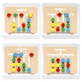 thumbnail image 4 of Juguetes de clasificación de formas de color, juguetes de educación temprana, No tóxicos, los mejores regalos para niños y niñas, 4 of 9