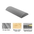 thumbnail image 6 of 2" H*15.7" L - Soft Small Lumbar Pillow for Sleeping, Memory Foam Back Lumbar Support Cushion for Lower Back Pain Relief Bed Waist Sleep Support Pillow for Side, Back Sleepers, 6 of 7