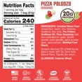 thumbnail image 6 of Lenny & Larry's Fitzels Protein Pretzels Snack, Pizza Palooza, 20g of Protein, 8 Pack, 6 of 7
